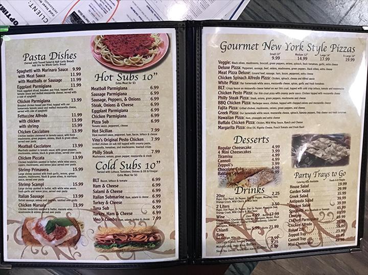 Vino's Pizza and Italian Cuisine Jacksonville, FL